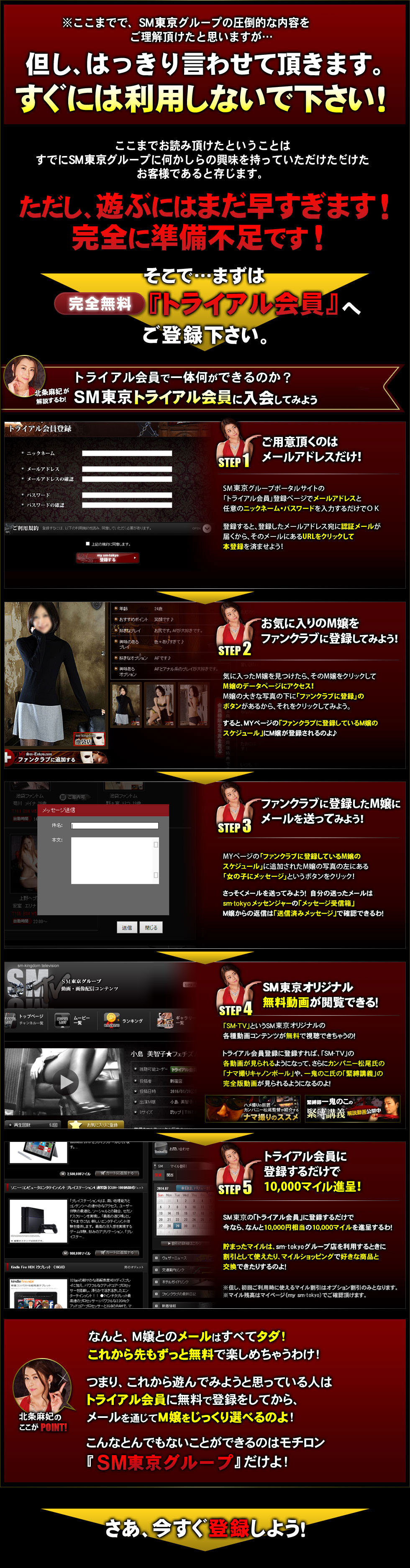 トライアル会員で一体何ができるのか？SMキングダムトライアル会員に入会してみよう