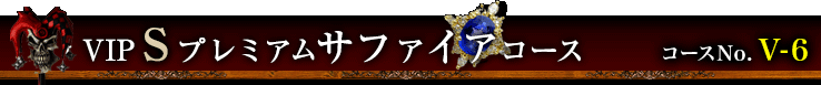 VIP Sプレミアム サファイアコース