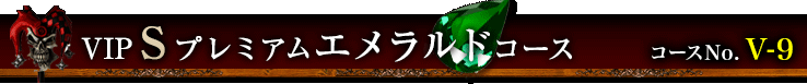 VIP Sプレミアム エメラルドコース